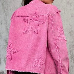 Pink Jean Star Jacket! BRAND NEW!